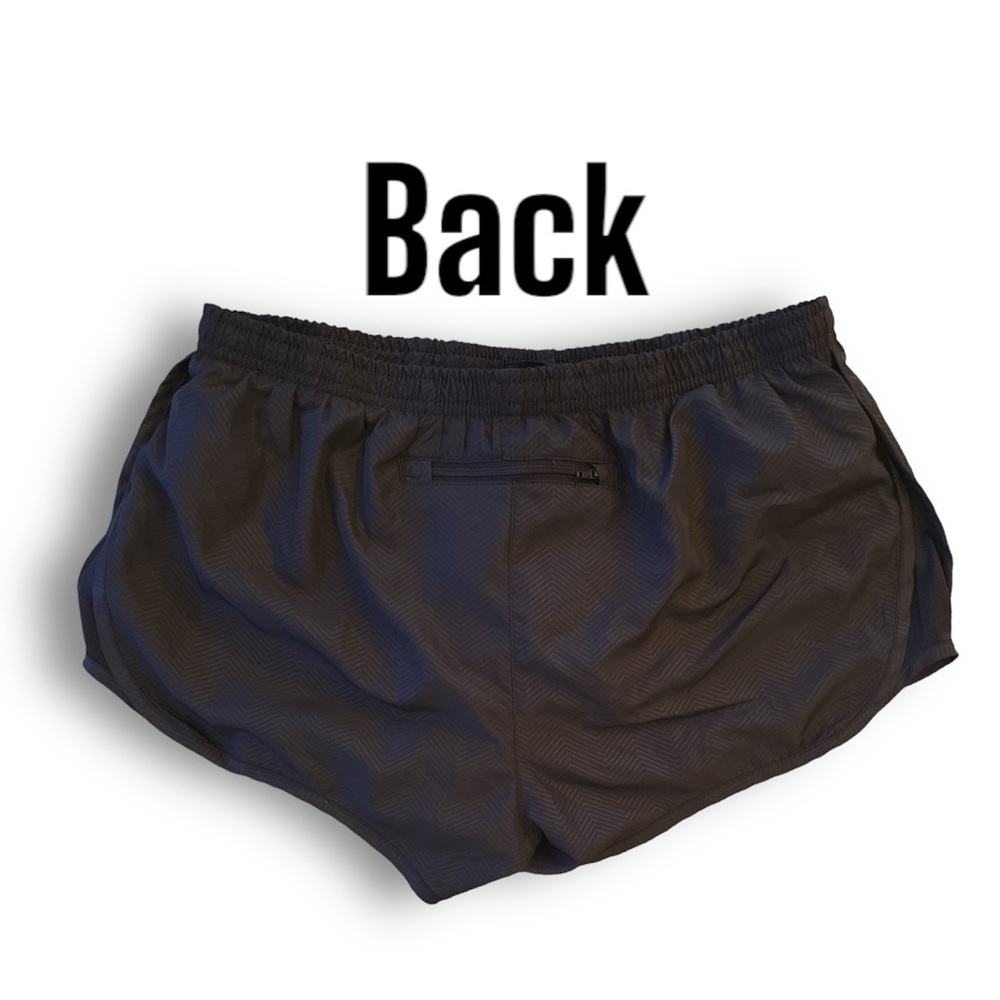 NWOT never worn gray women’s running shorts. Size: L - Picture 2 of 2